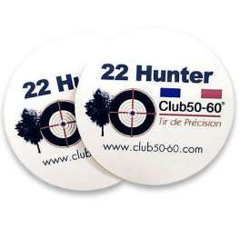 Autocollant 22 hunter club50-60.