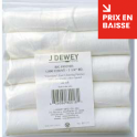 Patch DEWEY coton flanelle rond 1000 pièces